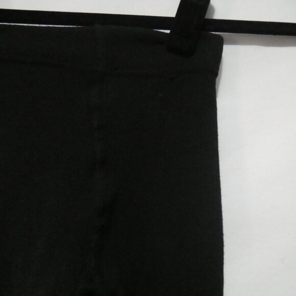 Source Unknown | 9 inch waist measured | Stretchy Girls Black Leggings - Picture 12 of 16